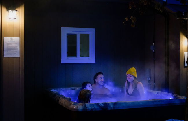 Barefoot Villas Cabin 2 Moose w/ Hot Tub - Foto 22