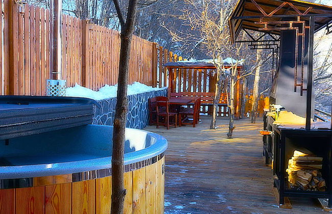 WoodNess Guest House Spacious 3BR Sauna - Foto 12