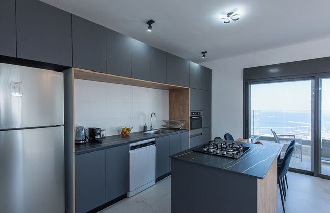 PORT CITY HAIFA-3 Bdrms BAY VIEW Luxury - Foto 13