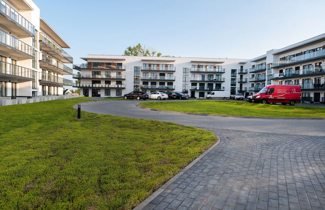 Apartment Overlooking the River, Sauna, Dziwnow - Foto 56