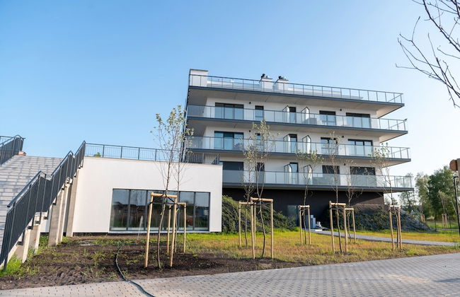 Apartment Overlooking the River, Sauna, Dziwnow - Foto 57