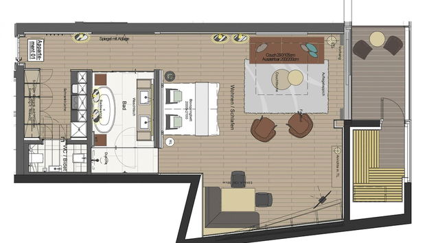 Planta do andar