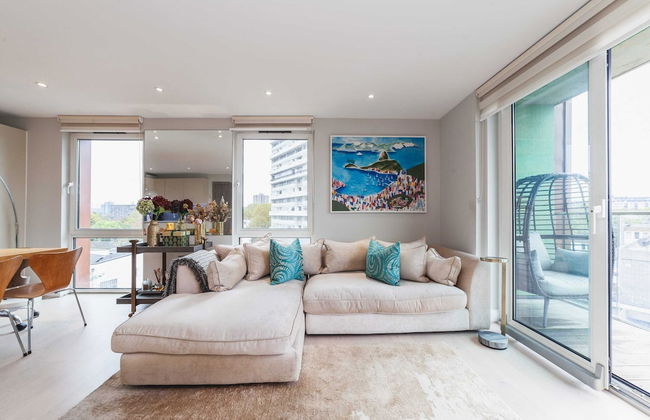 Stylish Three-bedroom Battersea Flat - Foto 18