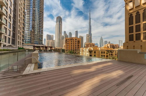 Photo 17 - Classy Apt w Terrace Direct Burj Khalifa Views