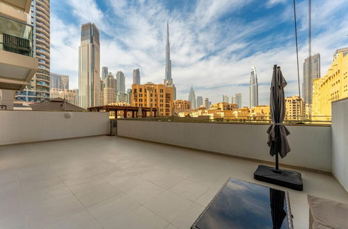 Photo 6 - Classy Apt w Terrace Direct Burj Khalifa Views