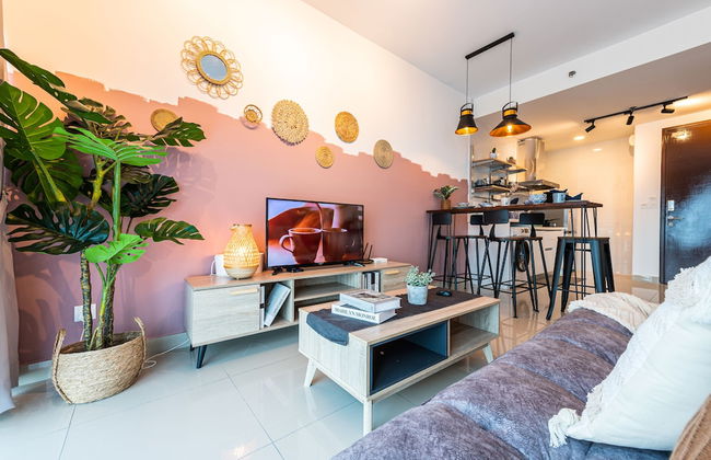 5P Luxury Studio 3min To Setia City Mall - Foto 1