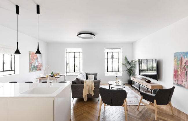 Spacious & Modern 3BD Apartment 2-min From Beach - Foto 16