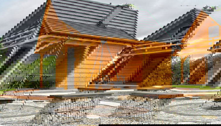 Photo 1 - A Wooden, Eco-friendly House by the Goszcza Lake. Living Room, 2 Bedrooms