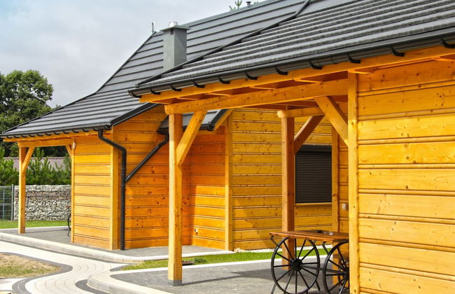 A Wooden, Eco-friendly House by the Goszcza Lake. Living Room, 2 Bedrooms - Foto 42