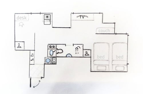 Foto 37 - Brown Suites Hotel Sinchon Central