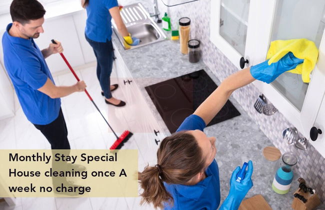 2BR Relocation Housing Fully Furnished Secured in Pentagon Park - Foto 3