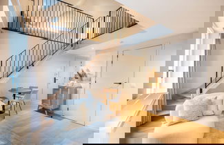 Foto 1 - Chic Duplex Studio With High-quality Finishes in Ghent Center