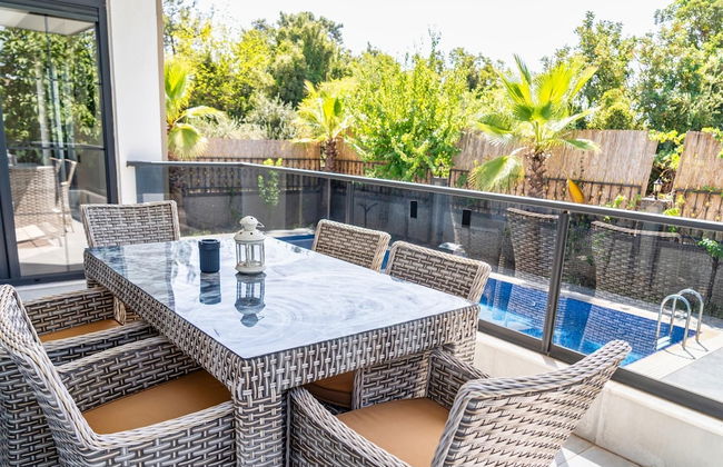 Lux Villa w Balcony Pool Sauna Garden in Antalya - Foto 53