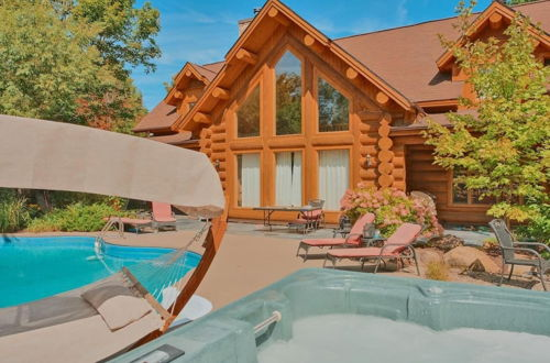 Photo 1 - Executive Double 26 - Stunning Luxury log Home With hot tub Sauna Heated Pool