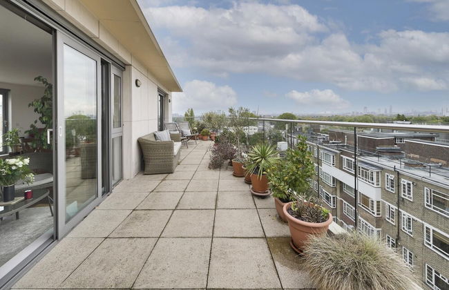 Superb Apartment With Terrace Near the River in Putney by Underthedoormat - Foto 16