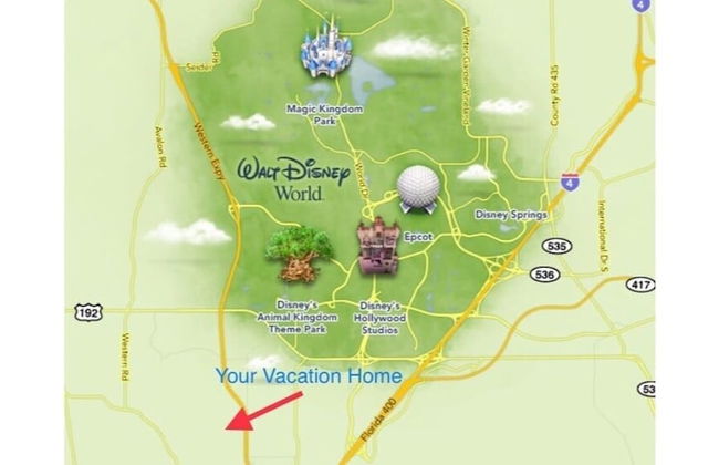 Vacation Resort Home Right Outside Of Disney World Parks With Private Pool 4 Bedroom Home by RedAwning - Photo 8