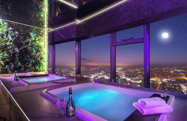 Apartments in Sky Tower with Bathtub near the window - Foto 43
