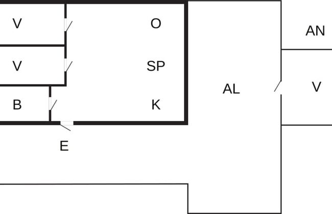 6 Person Holiday Home in Monsteras-by Traum - Foto 10