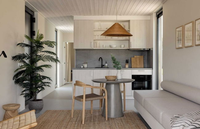 Lodge With a Spacious Terrace in Horsterwold - Foto 7