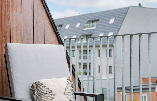 Cozy Beach Apartment in Middelkerke for 5 Guests Bright Living Space With Terrace - Foto 21