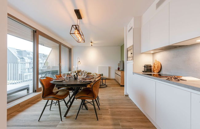 Cozy Beach Apartment in Middelkerke for 5 Guests Bright Living Space With Terrace - Foto 4