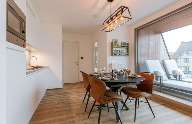 Cozy Beach Apartment in Middelkerke for 5 Guests Bright Living Space With Terrace - Foto 20
