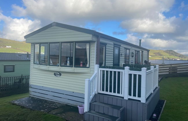Lovley Sea Viev 2 Bedroom Caravan in Clarach Bay - Foto 1