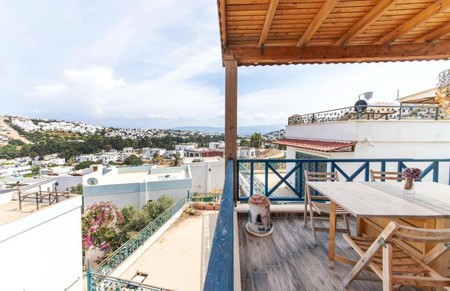 Sea View Cozy House With BBQ and Garden in Bodrum - Foto 1