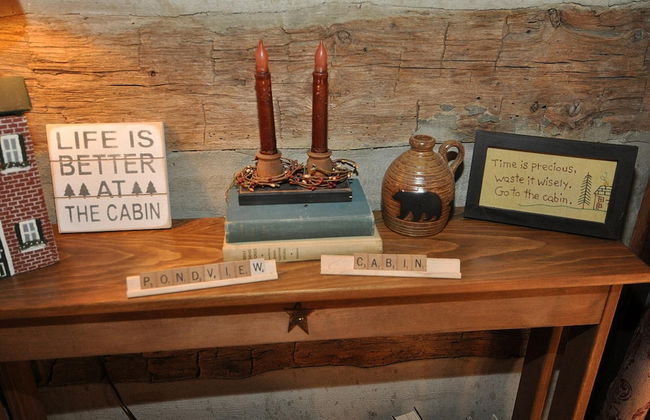 Pondview Cabin - Log Cabin Retreat - Foto 22