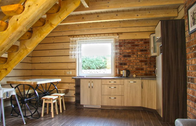 A Wooden, Eco-friendly House by the Goszcza Lake. Living Room, 2 Bedrooms - Foto 9