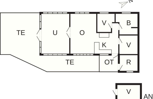 4 Person Holiday Home in Hojslev-by Traum - Foto 8