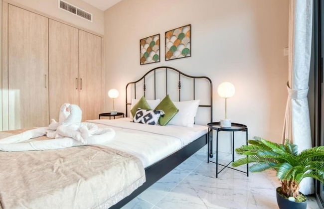 Elite LUX Holiday Homes - Stylish 1 BR Pool World Class Gym in Dubai South - Foto 25