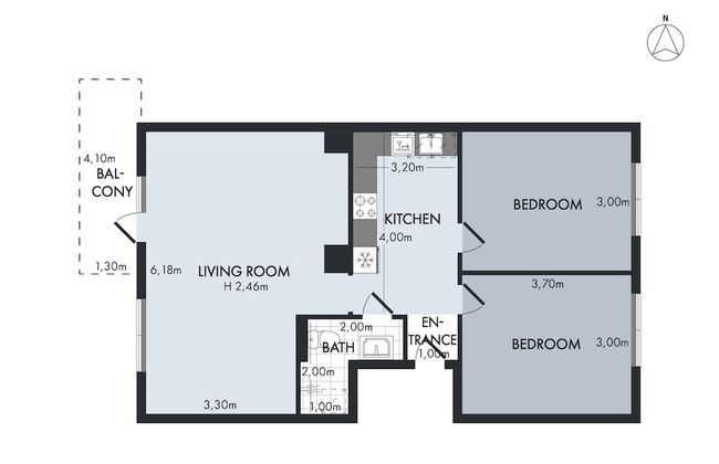 Sanders Charm - Cute 2-bdr Apt With Shared Garden - Foto 12