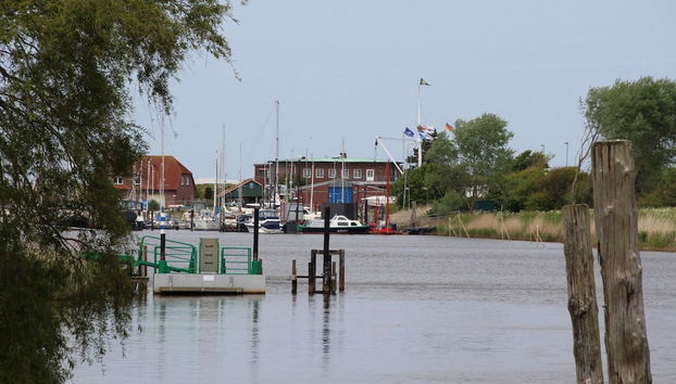 Blick von der Unterkunft