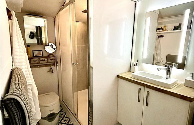 Boutique Boat Stays Contemporary Barge - Foto 8