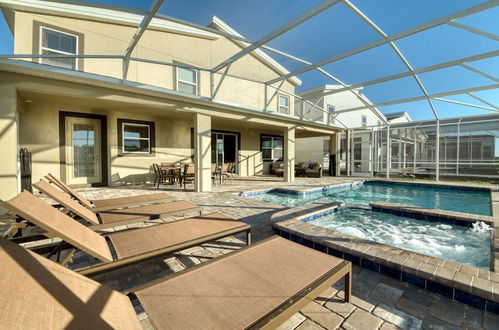 Photo 21 - Modern 9BR Family Villa Close Disney w Pool SPA