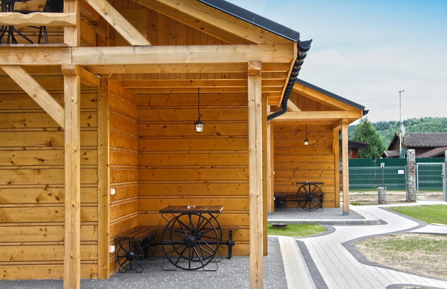 A Wooden, Eco-friendly House by the Goszcza Lake. Living Room, 2 Bedrooms - Photo 16