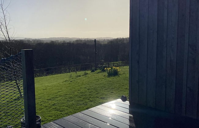 Shepherds Hut-1 Bed-hot Tub -views - Foto 23