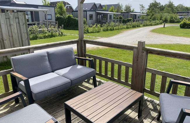 Modern 6-person Chalet in the Frisian Countryside, 3 Bedrooms and Wifi - Foto 66