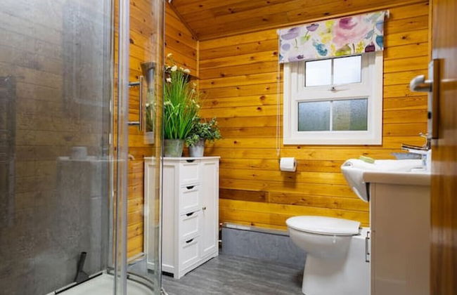 Cozy Log Cabin 346 - Rural Mid Wales - Foto 26
