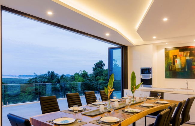 Yamu Hills Panoramic Ocean View 6 Bed Luxury Vila - Foto 12