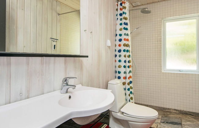 Bright Holiday Home in Glesborg near Beach - Foto 16