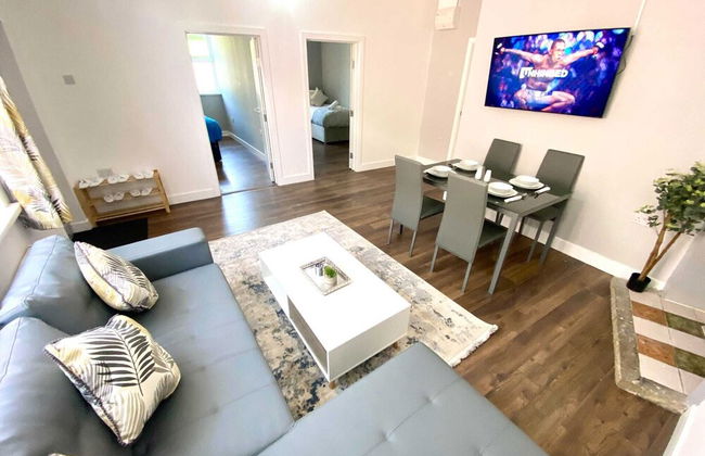 2 Bed Town Centre Free Park Wi-Fi Garden - Foto 21