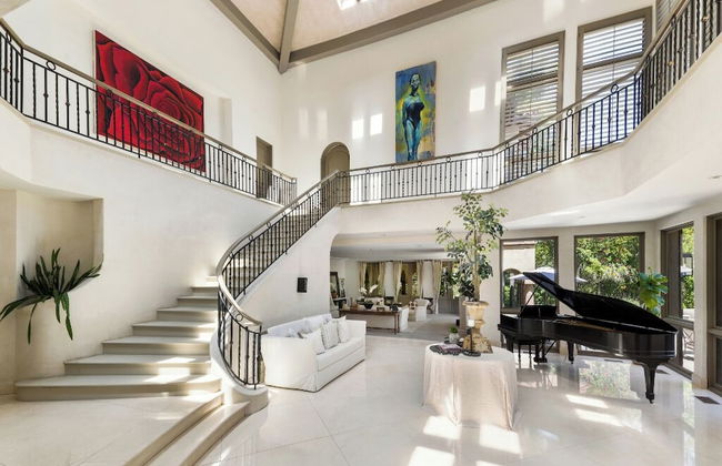 Carolwood - Modern Tuscan Villa With Rolling Lawns and Loggia in Holmby Hills - Foto 67