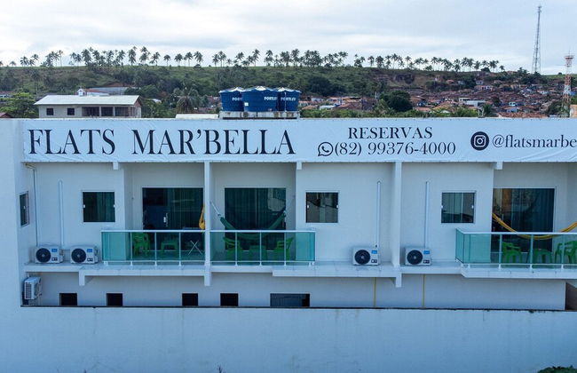 FLATS MAR'BELLA COM VARANDA, 100M PRAIA, PETFRIENDLY E ESTACIONAMENTO - Foto 38