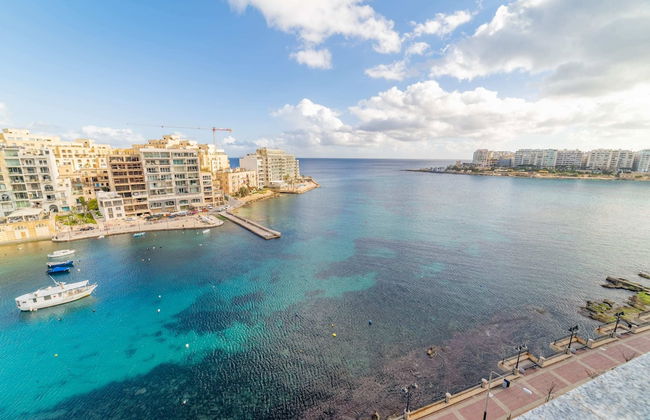 Amazing Views of Spinola Bay in Heart of St.julians - Foto 14