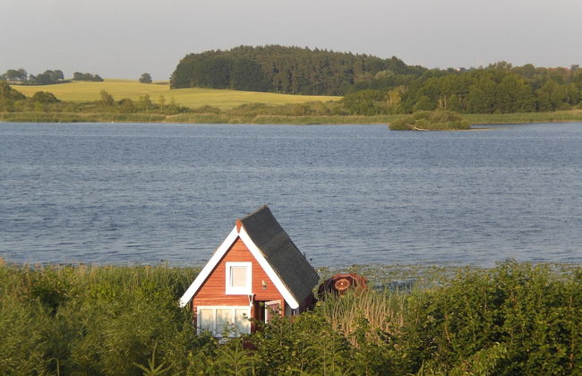 Bootshaus Direkt am See mit Eigenem Steg an der Ostsee - Foto 40