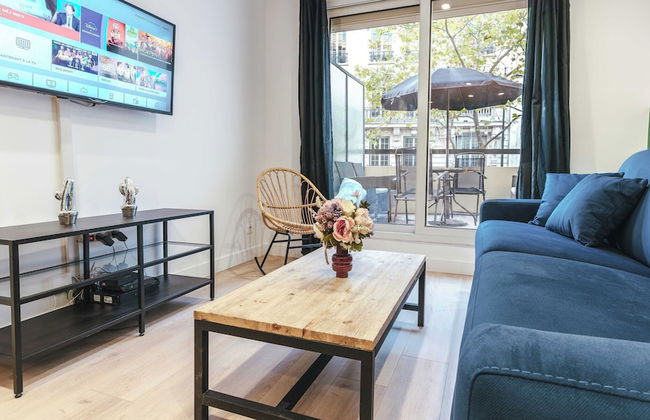 Beautiful Apartment -1br/4p- Boulogne - Foto 9