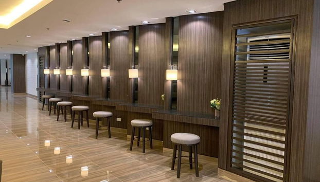 Sala de estar do lobby