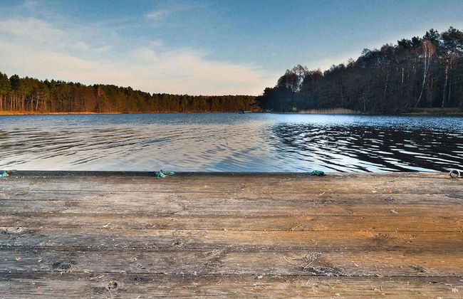 Holiday House by the Lake With a Fireplace - Foto 52